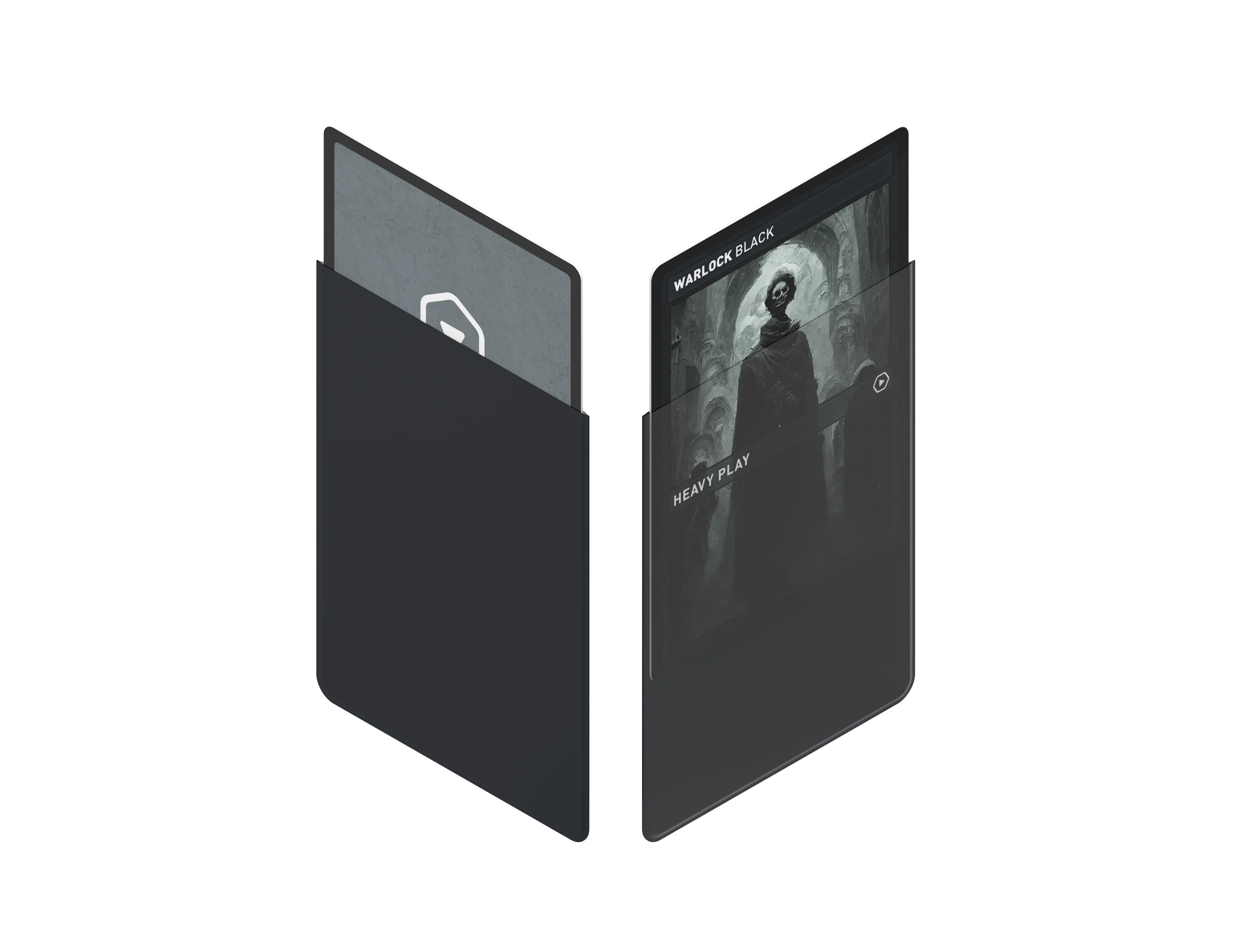 CURV Sleeves Standard: Warlock Black [100 pack]