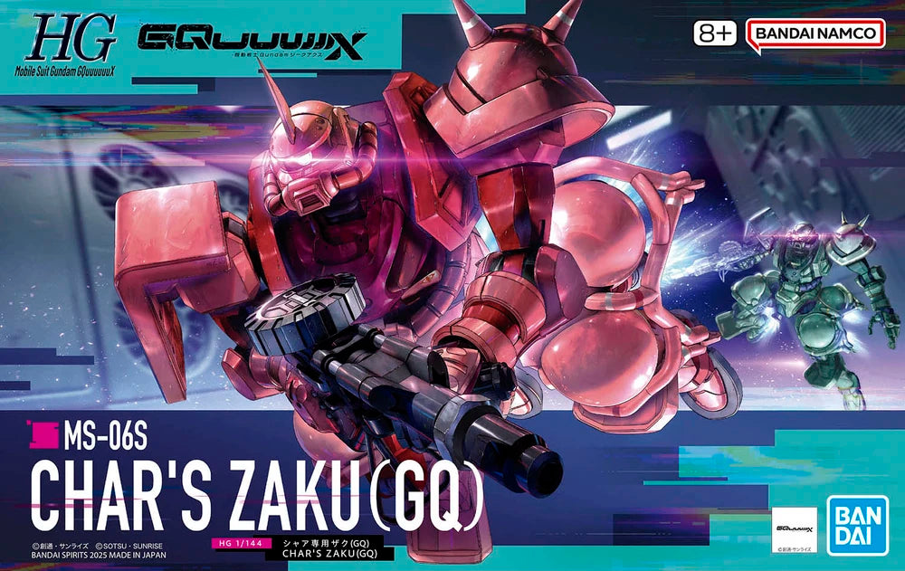 Gunpla: HGGQ MS-06S Char's Zaku