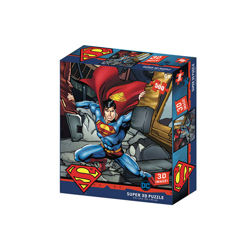 Superman Prime 3D 500pc Jigsaw Puzzle