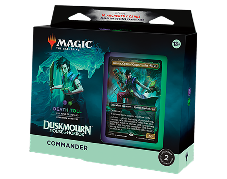 Magic the Gathering CCG: Duskmourn Commander Deck