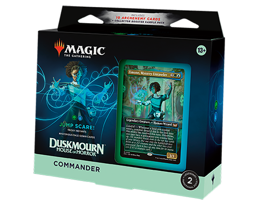Magic the Gathering CCG: Duskmourn Commander Deck