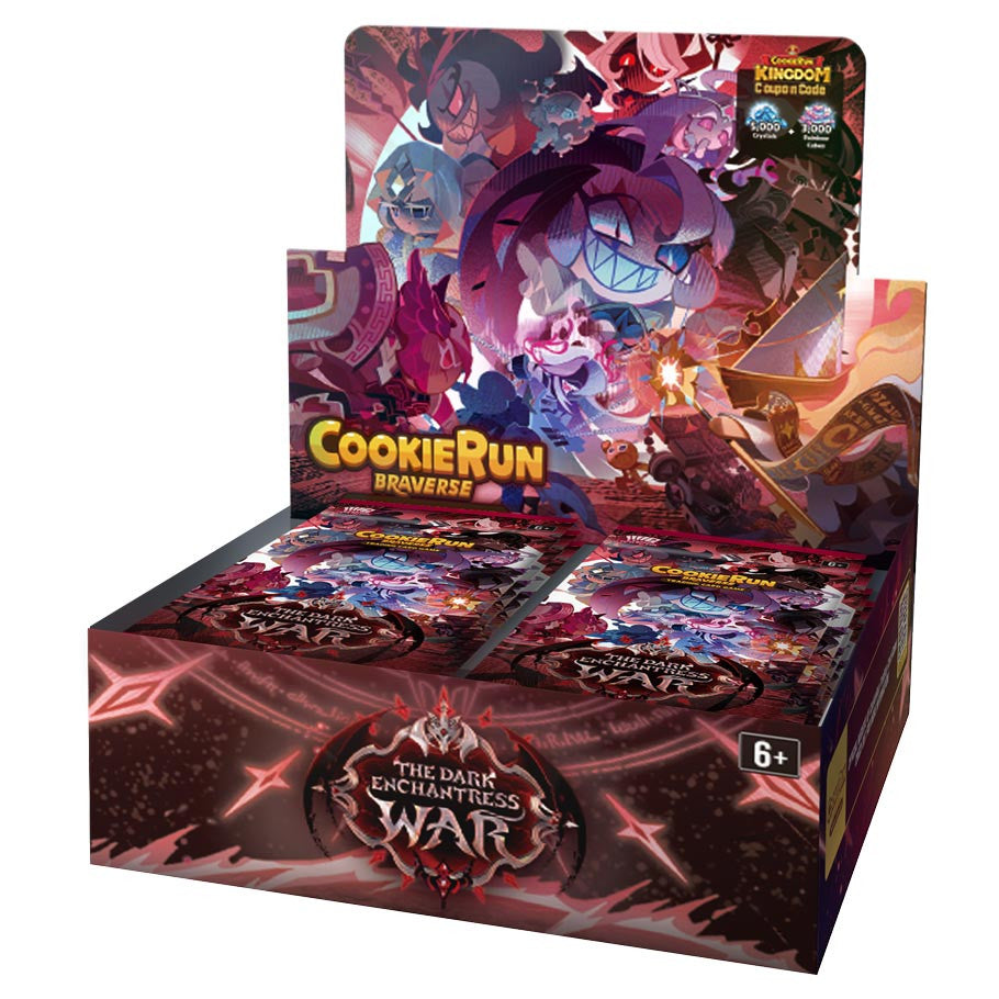 Cookie Run Braverse: Set 05 - The Dark Enchantress War Booster Display [28 Packs]