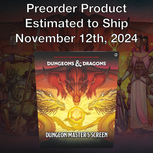 Dungeons & Dragons RPG: Dungeon Masters Screen 2024 **PREORDER**