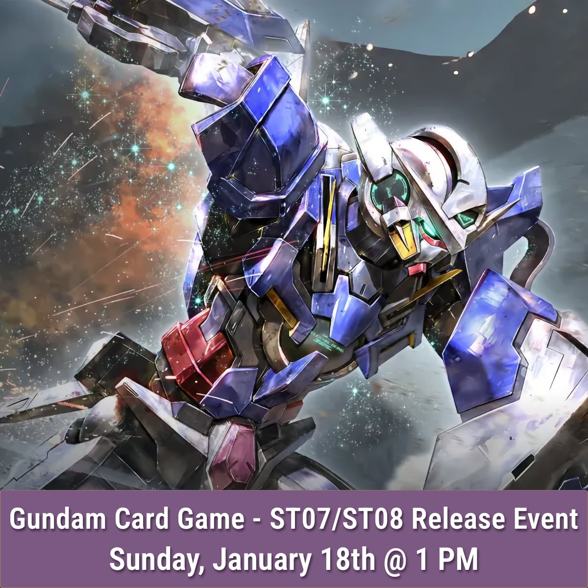Gundam Card Game: ST07/ST08 Release Entry [1/18/26 @ 1PM]