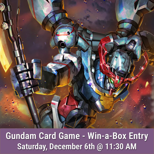 Gundam Card Game: Win-a-box Entry [12/06/25 @ 11:30AM]