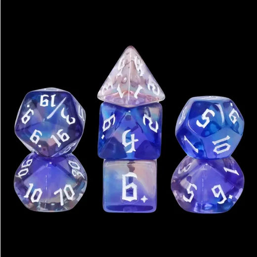 FBG: Glimmer Night Polyhedral 7-Dice Set