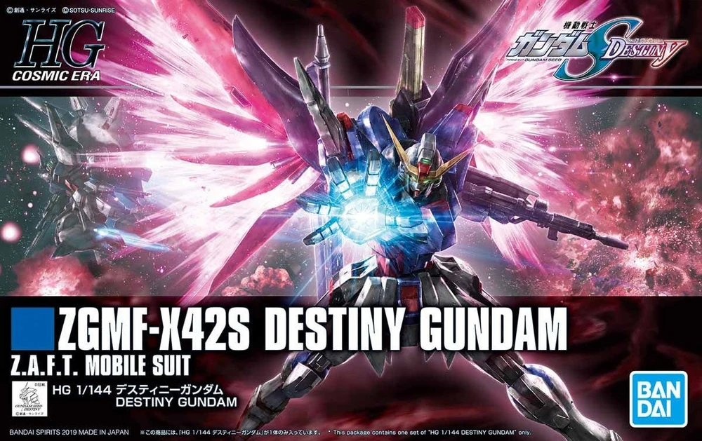 Gunpla: HGCE ZGMF-X42S Destiny Gundam