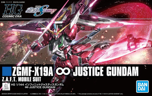 Gunpla: HGCE ZGMF-X19A ∞ Justice Gundam