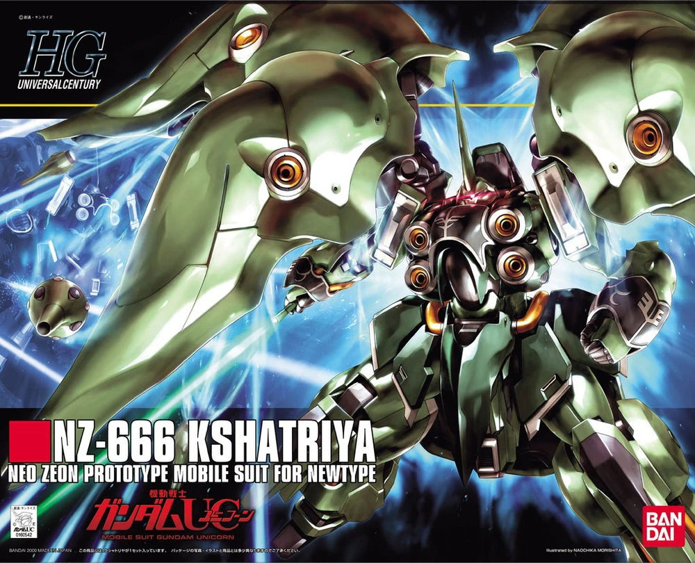 Gunpla: HGUC NZ-666 Kshatriya