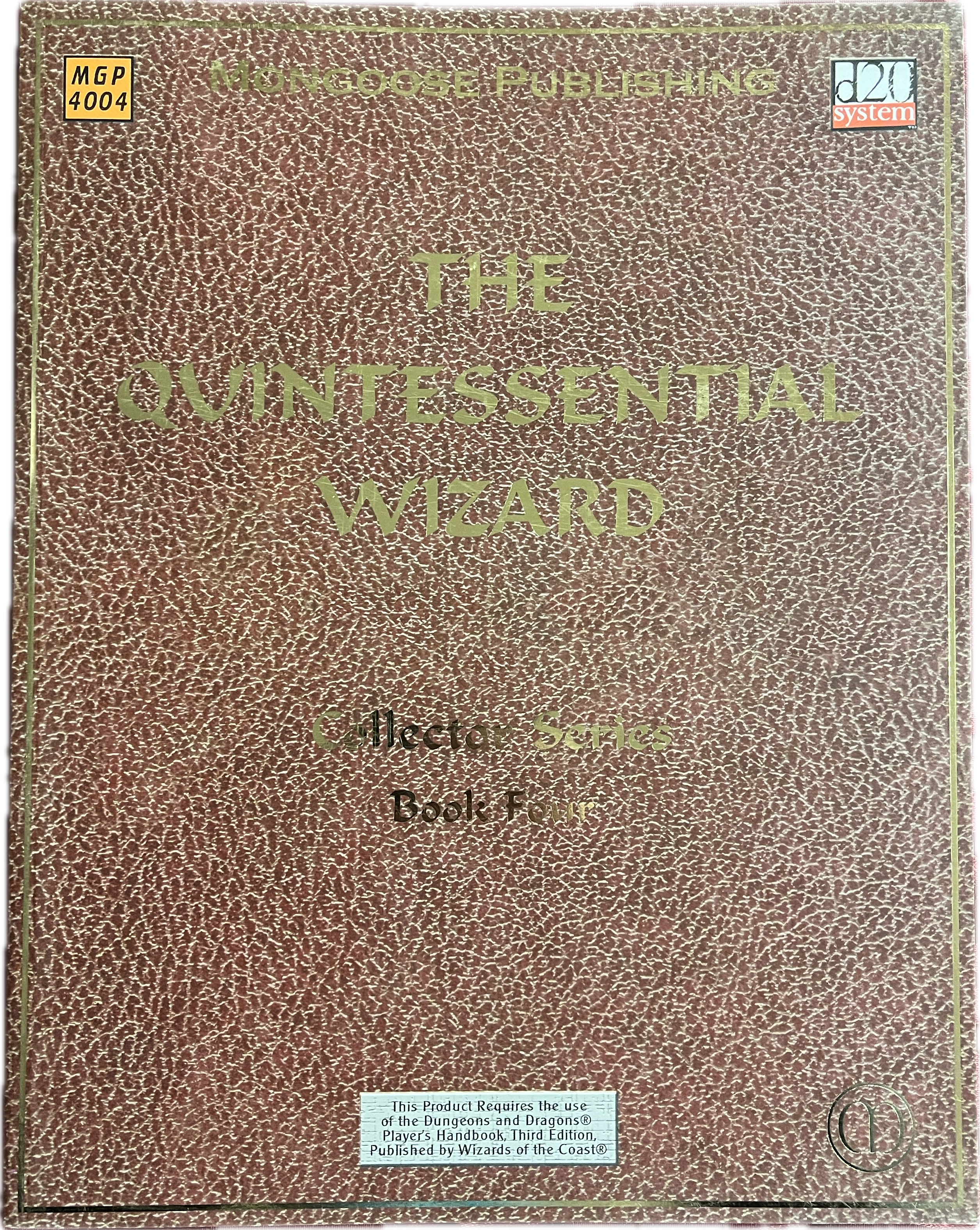 The Quintessential Wizard (D&D 3.0)