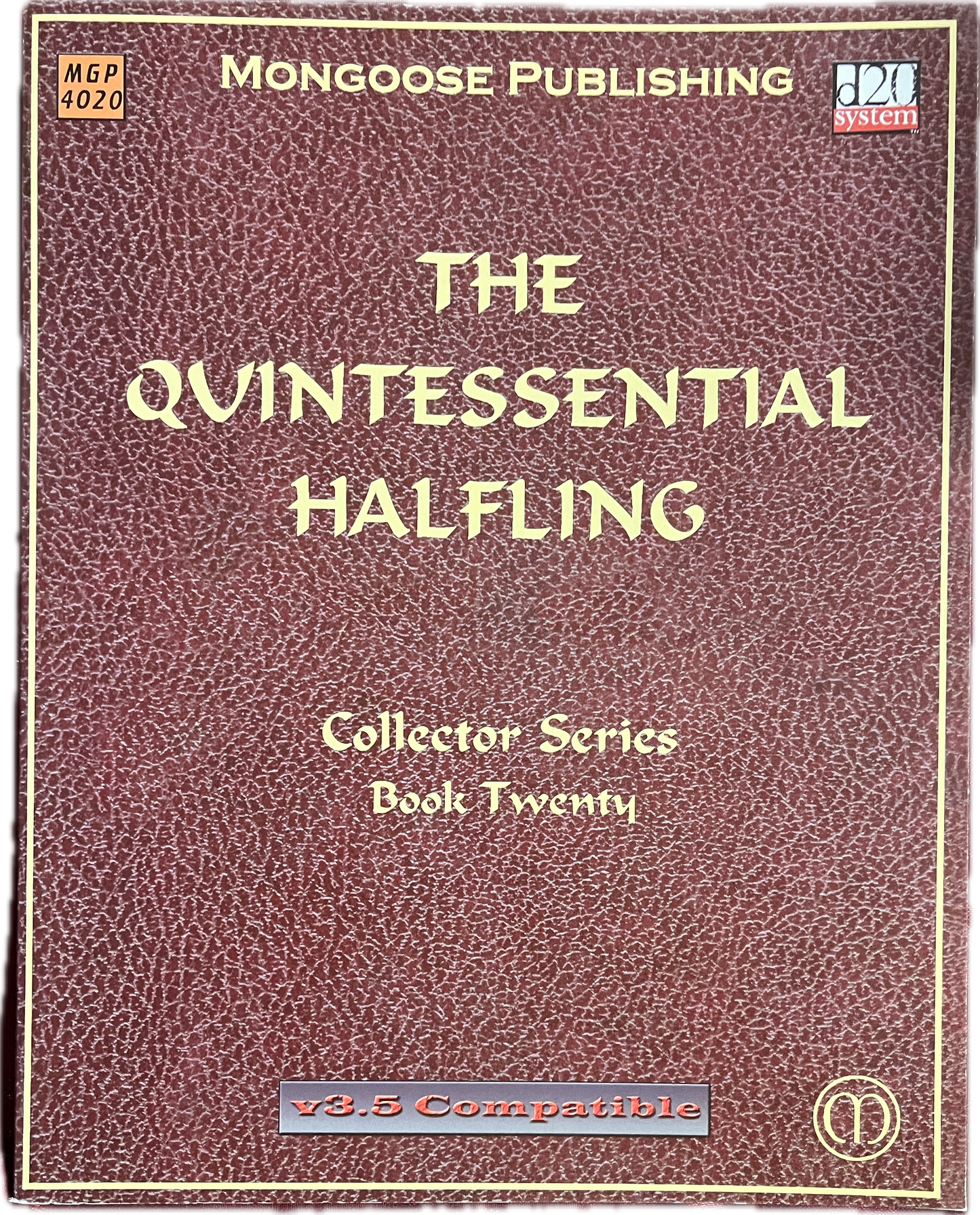The Quintessential Halfling (D&D 3.5)