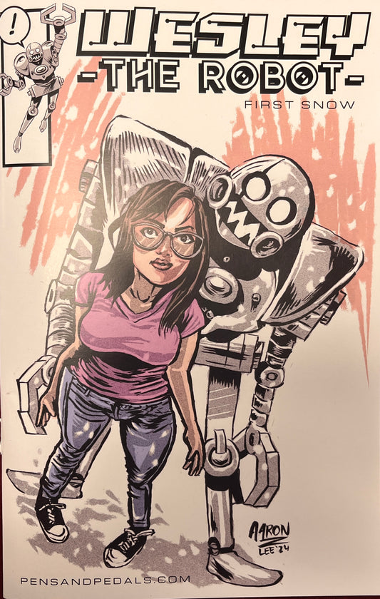 Wesley the Robot - First Snow