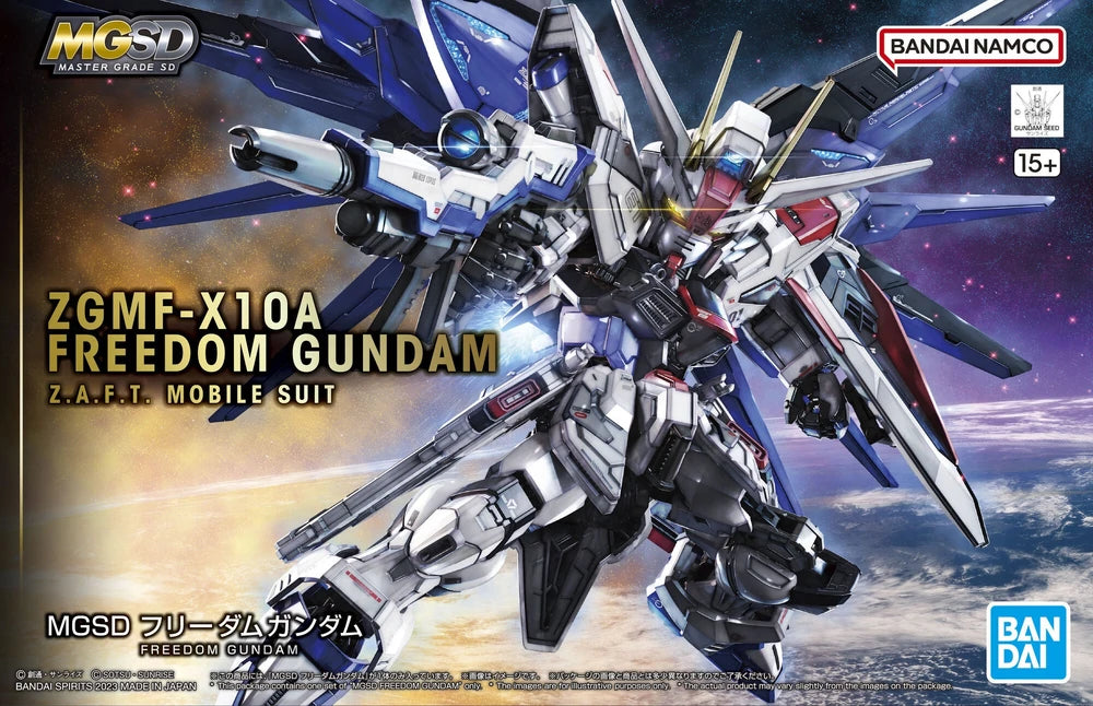 Gunpla: MGSD ZGMF-X10A Freedom Gundam