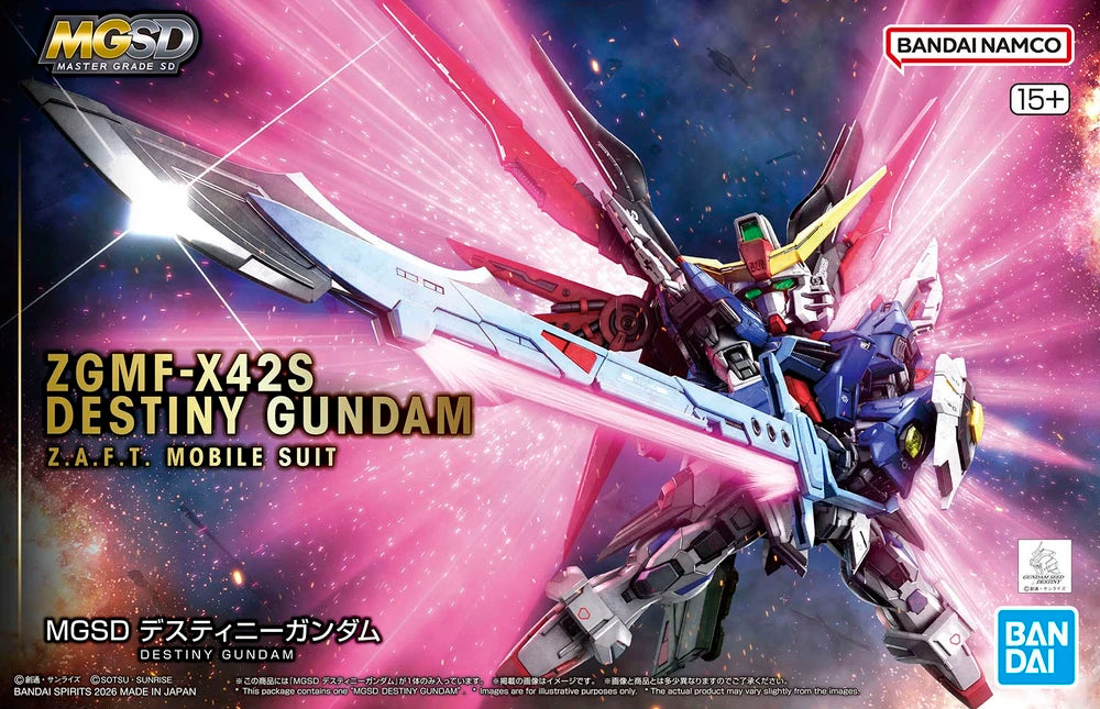 Gunpla: MGSD ZGMF-X42S Destiny Gundam