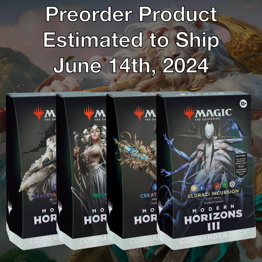 Magic the Gathering CCG: Modern Horizons 3 Commander Deck Set **PREORDER**