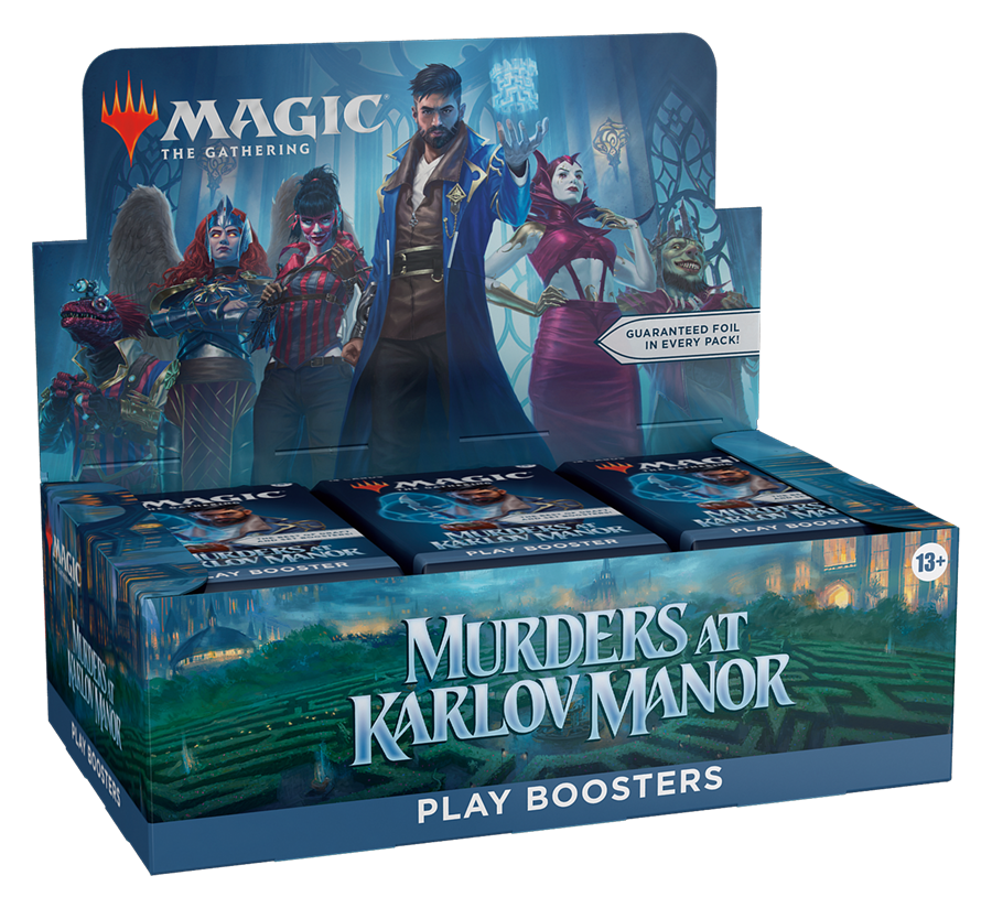 Magic the Gathering CCG: Murders At Karlov Manor Play Booster Display [36 Packs]