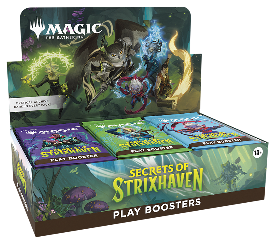 Magic the Gathering CCG: Secrets of Strixhaven Play Booster Display [30 packs]