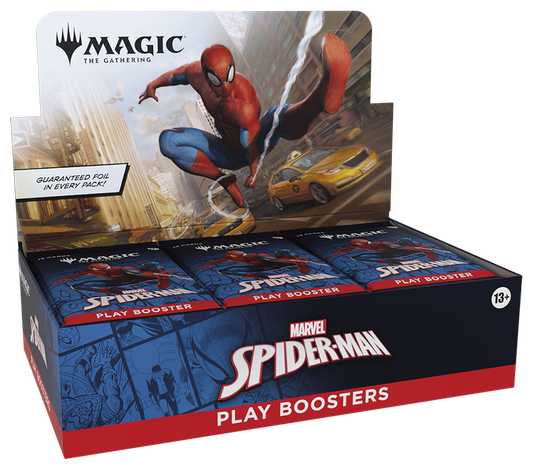 Magic the Gathering CCG: Marvel`s Spider Man Play Booster Display