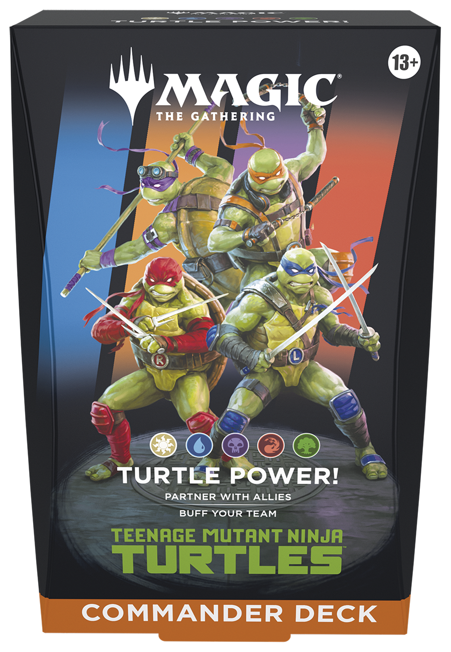 Magic the Gathering CCG: Teenage Mutant Ninja Turtles Commander Deck - Turtle Power!