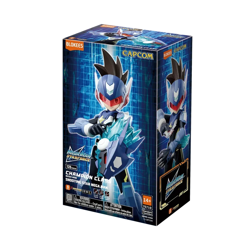 Blokees: Mega Man Champion Class Shooting Star Mega Man Model Kit