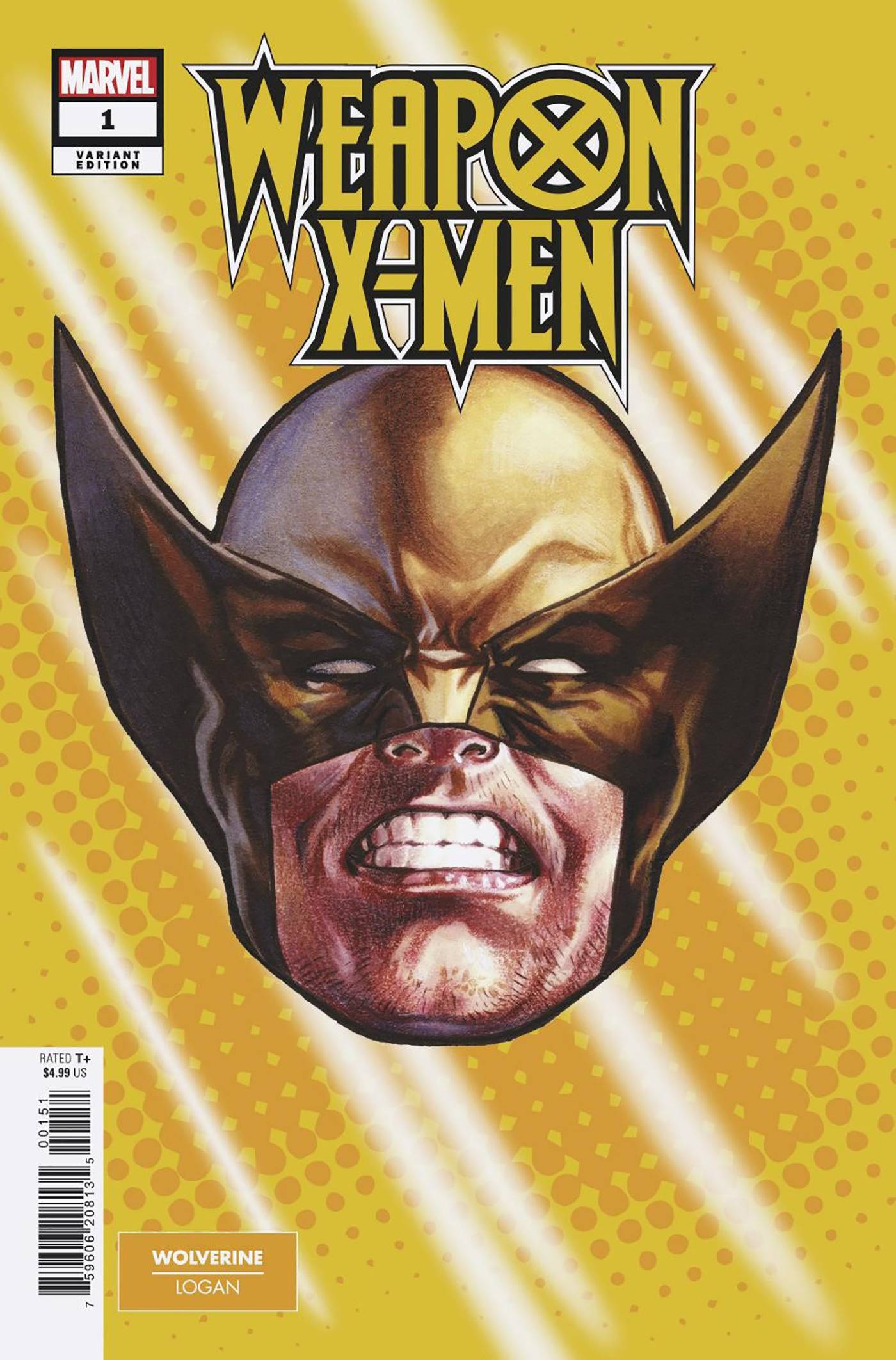 Weapon X-Men [2024] #01 (of 4) (Mark Brooks Headshot Variant)