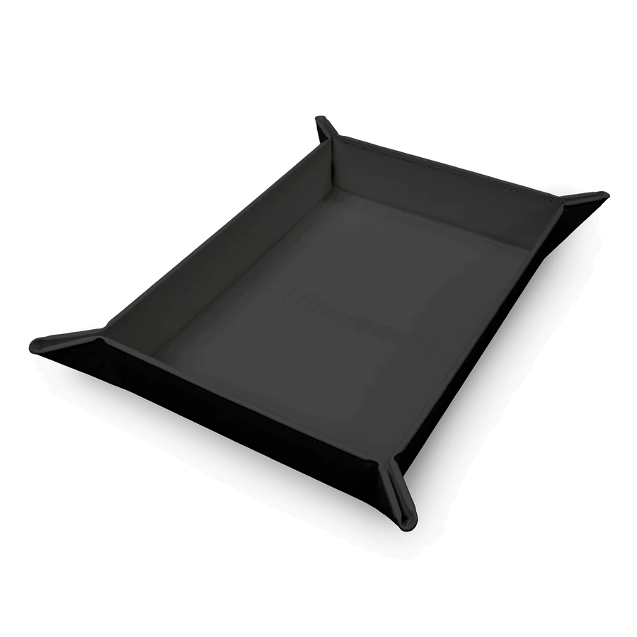 Vivid Magnetic Folding Dice Tray - Black