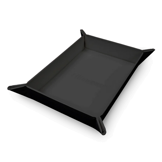 Vivid Magnetic Folding Dice Tray - Black