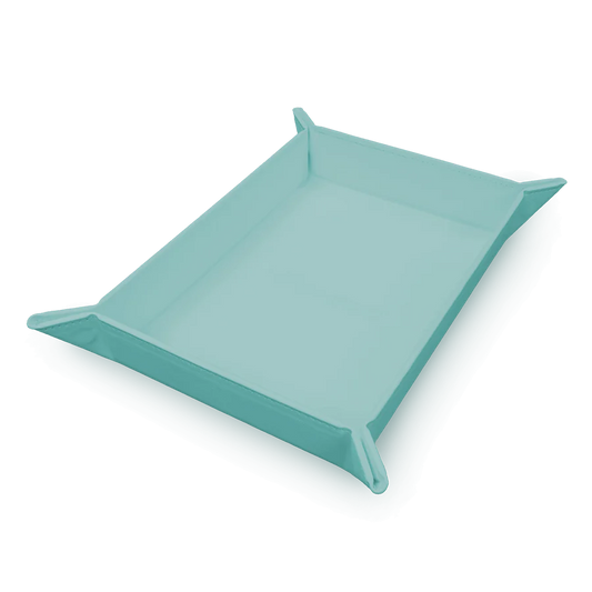 Vivid Magnetic Folding Dice Tray - Light Blue