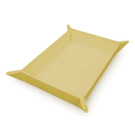 Vivid Magnetic Folding Dice Tray - Yellow
