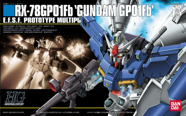 Gunpla: HGUC RX-78 GP01-Fb Gundam