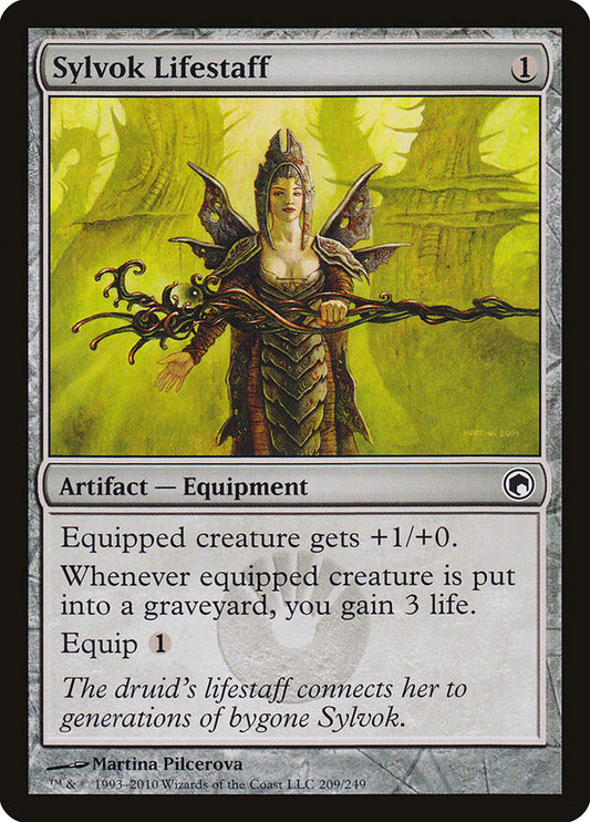 Sylvok Lifestaff (Scars of Mirrodin)