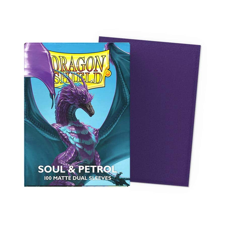 Dragon Shield: Matte Dual - Soul & Petrol [100 Pack]