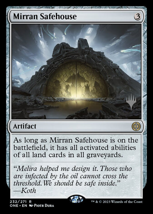 Mirran Safehouse (Phyrexia: All Will Be One Promos)