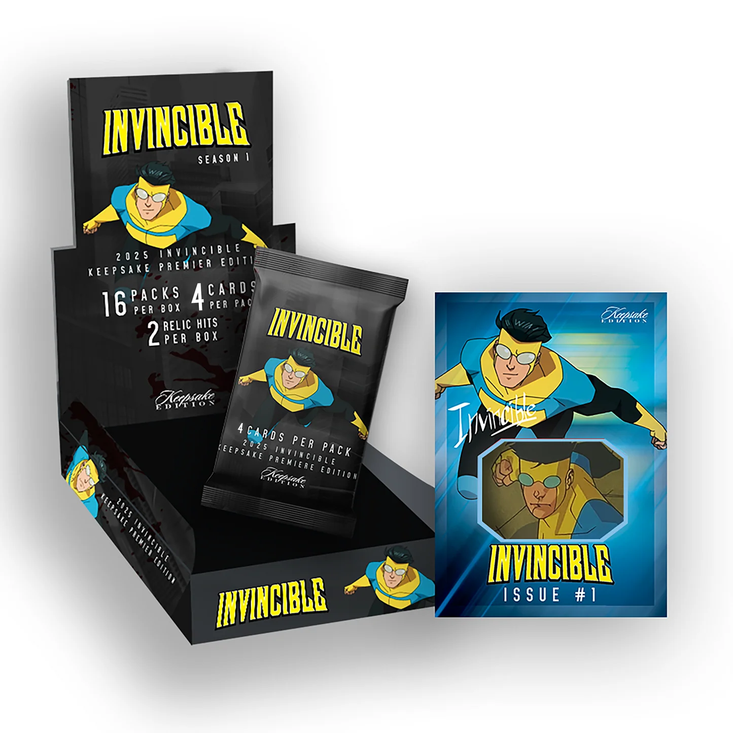 2025 Invincible Season 1 Keepsake Premiere Hobby Edition Box
