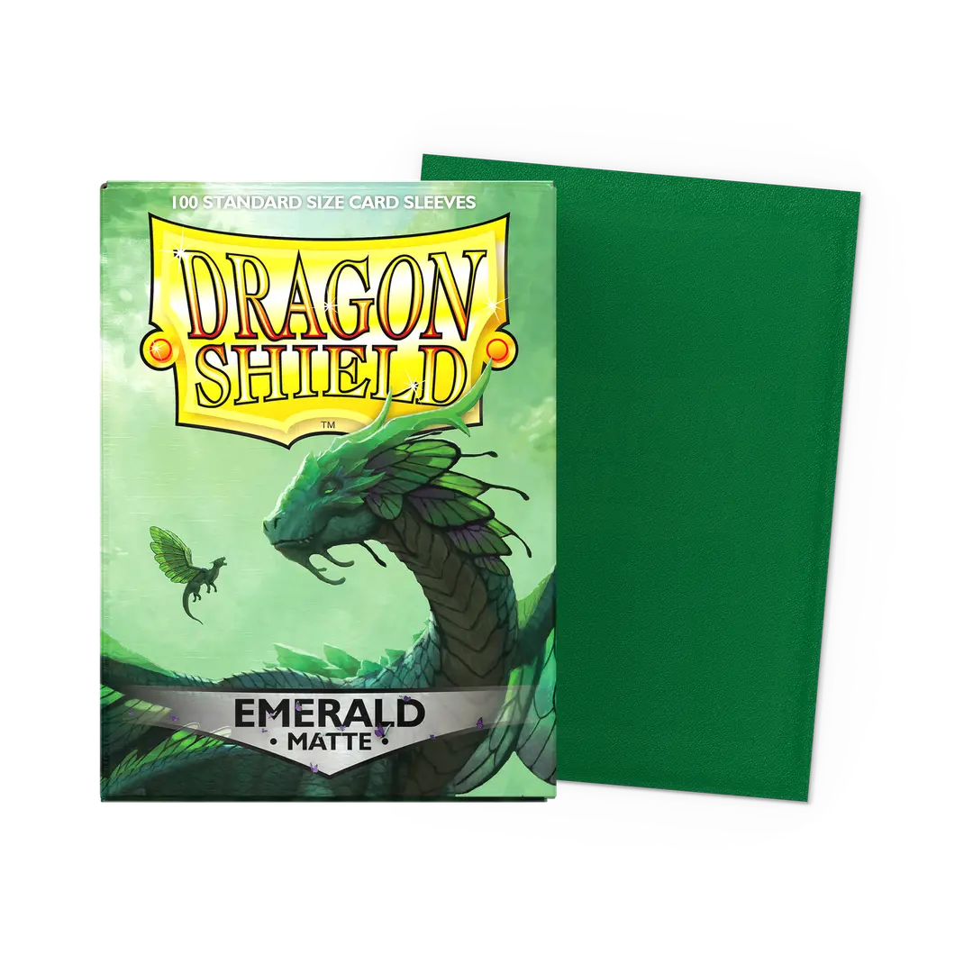Dragon Shield: Matte - Emerald [100 Pack]