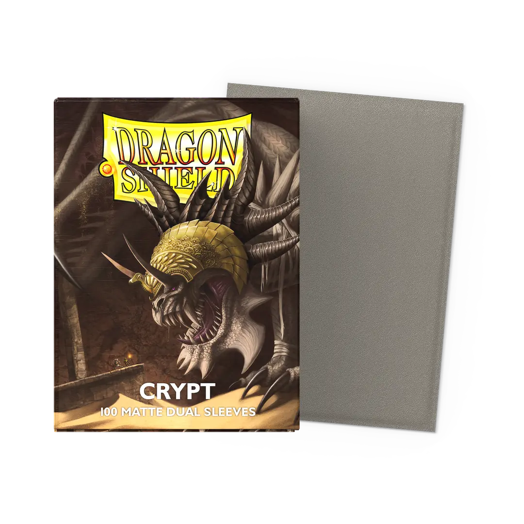 Dragon Shield: Matte Dual - Crypt [100 Pack]