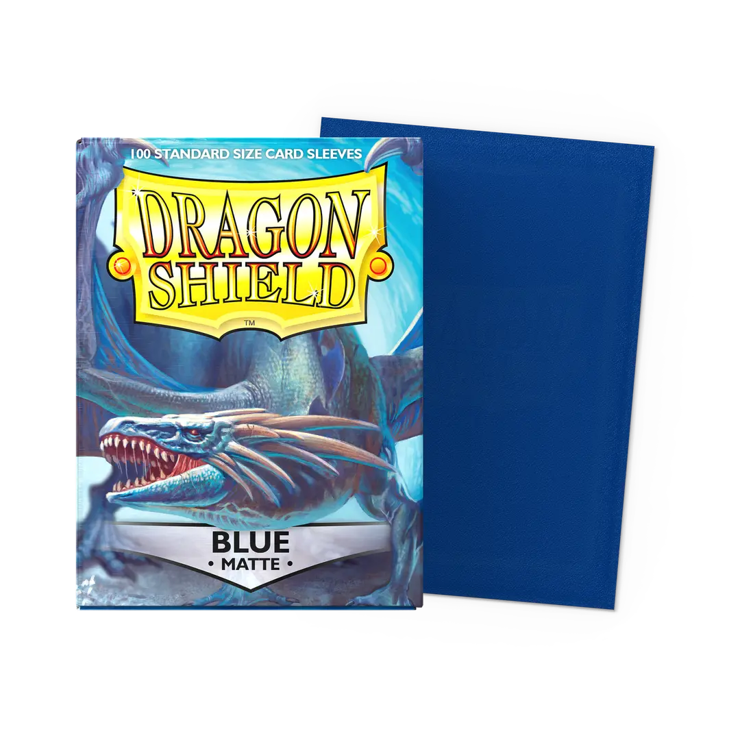 Dragon Shield: Matte - Blue [100 Pack]