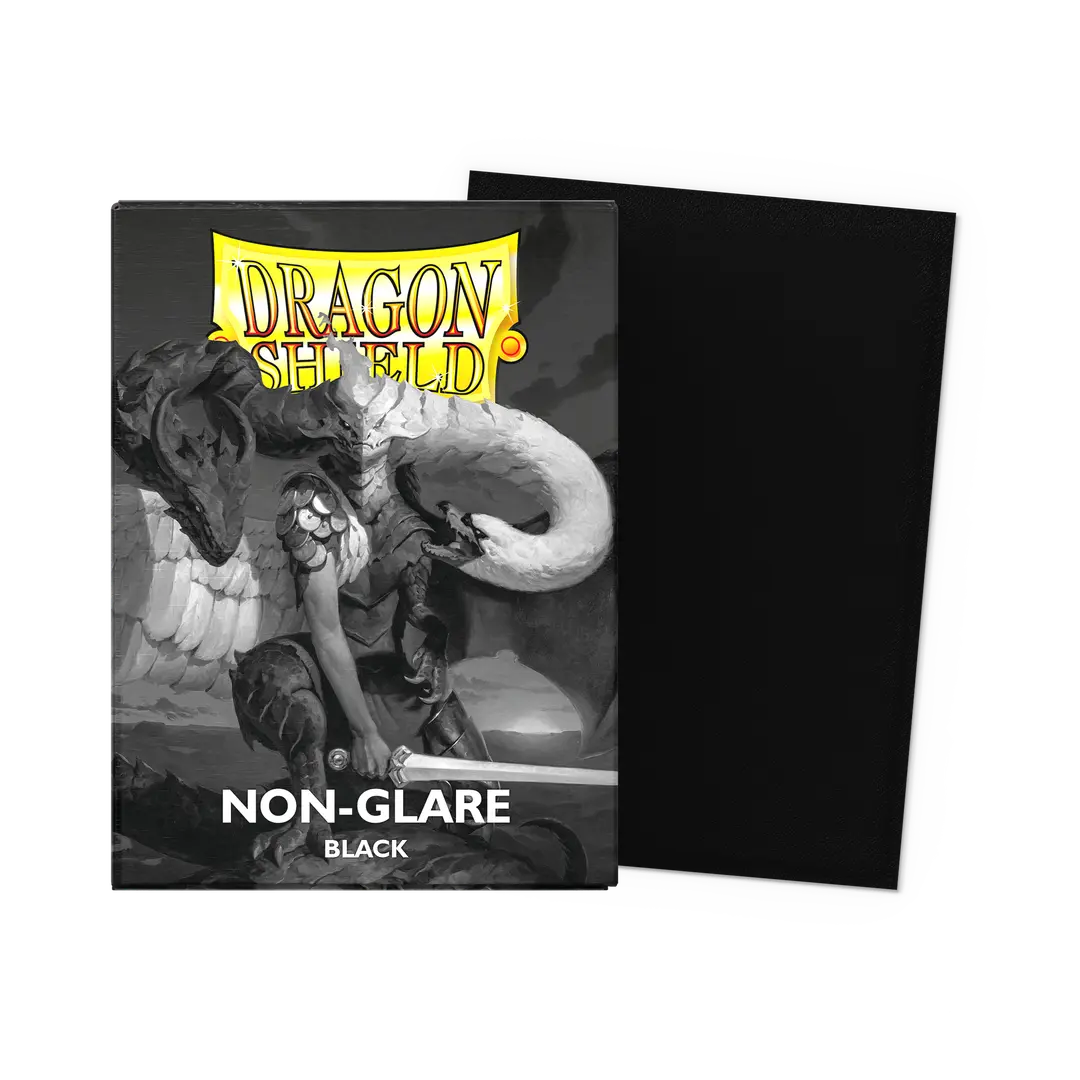 Dragon Shield: Matte - Black Non-Glare [100 Pack]