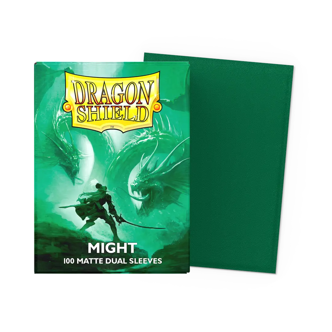 Dragon Shield: Matte Dual - Might [100 Pack]