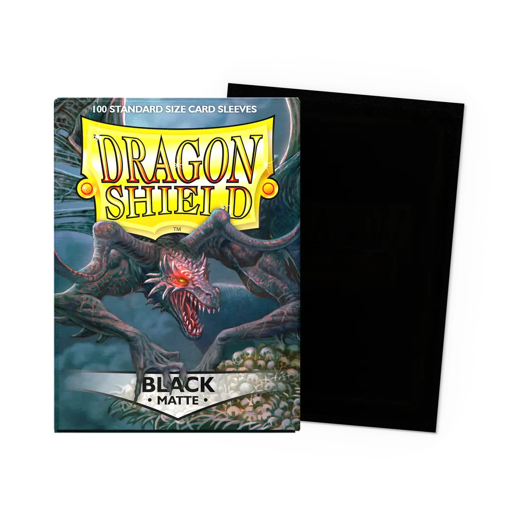 Dragon Shield: Matte - Black [100 Pack]
