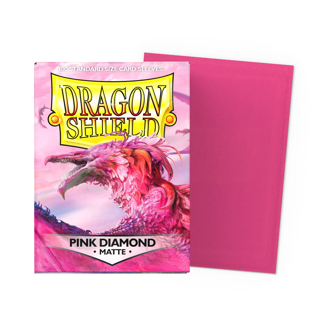 Dragon Shield: Matte - Pink Diamond [100 Pack]