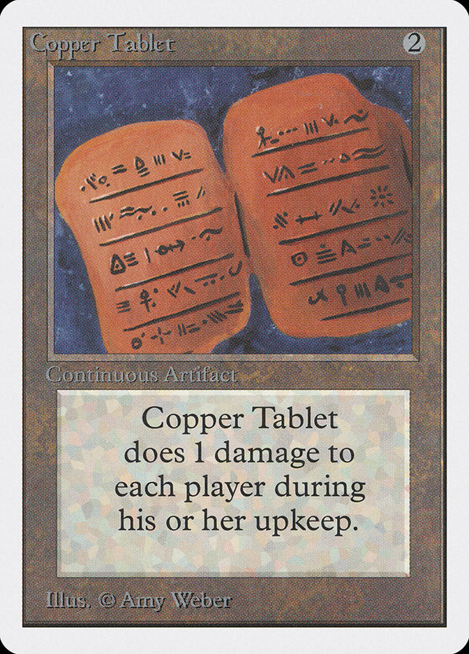 Copper Tablet (Unlimited Edition)