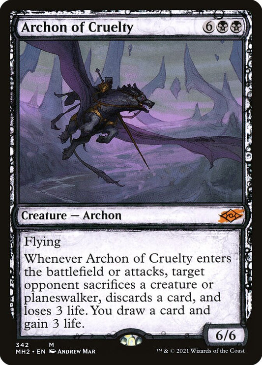 Archon of Cruelty (Modern Horizons 2) [Showcase]