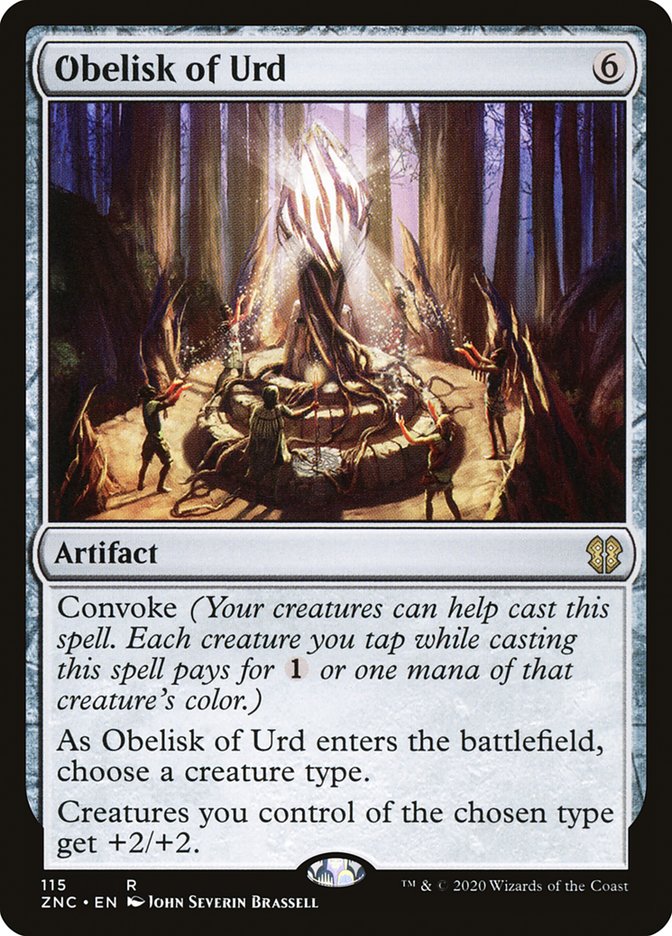 Obelisk of Urd (Zendikar Rising Commander)