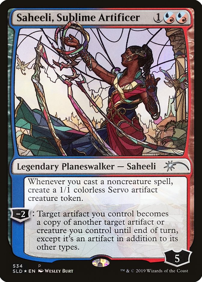 Saheeli, Sublime Artificer (Secret Lair Drop)