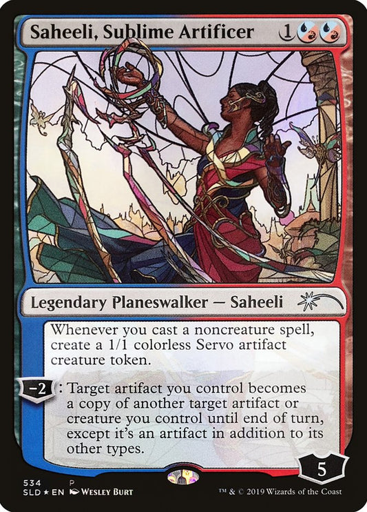 Saheeli, Sublime Artificer (Secret Lair Drop)