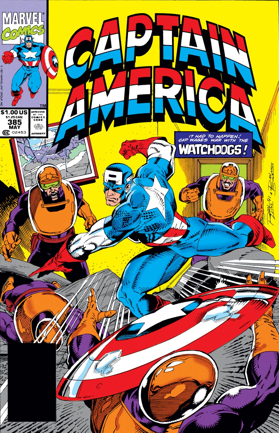 Captain America [1968] #385