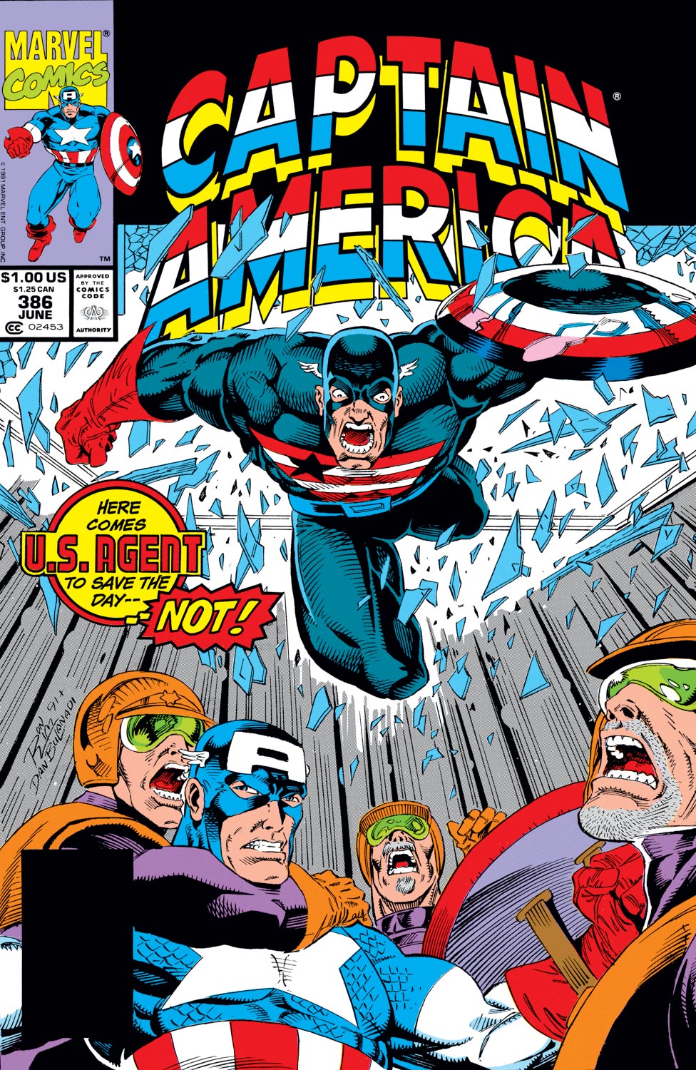 Captain America [1968] #386