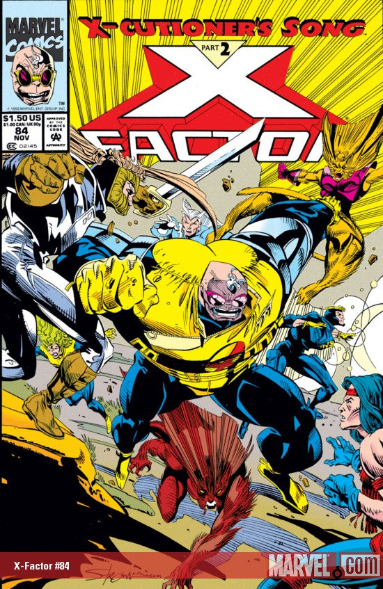 X-Factor [1986] #084 (with card)