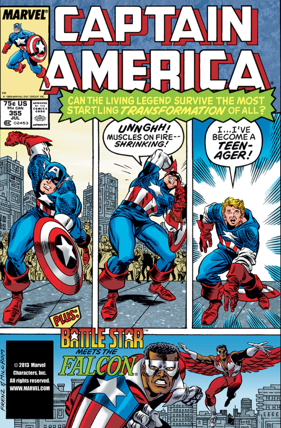 Captain America [1968] #355